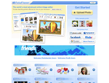 Tablet Screenshot of blog.fotoflexer.com